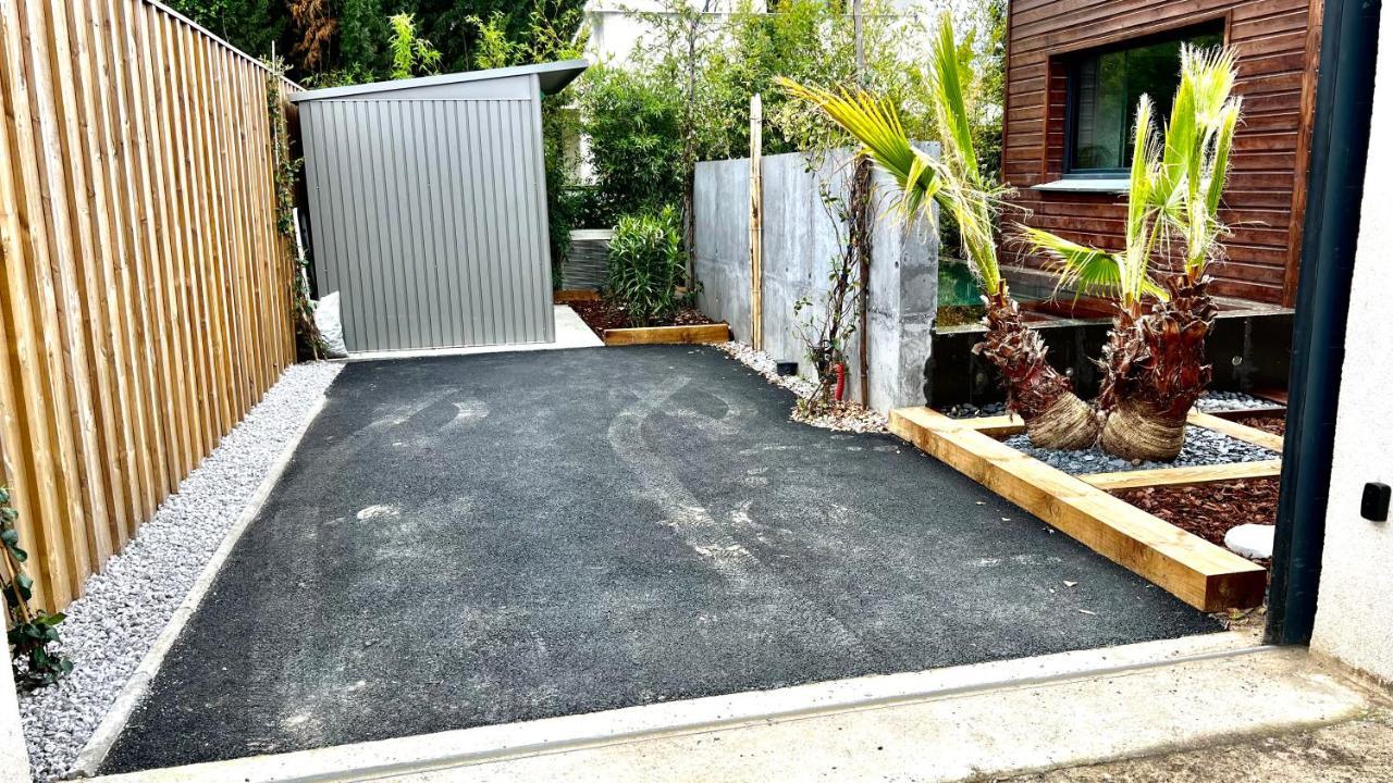 La Villa Canopee - Piscine Chauffee-Fibre-Clim-Jacuzzi グジャン・メストラ エクステリア 写真