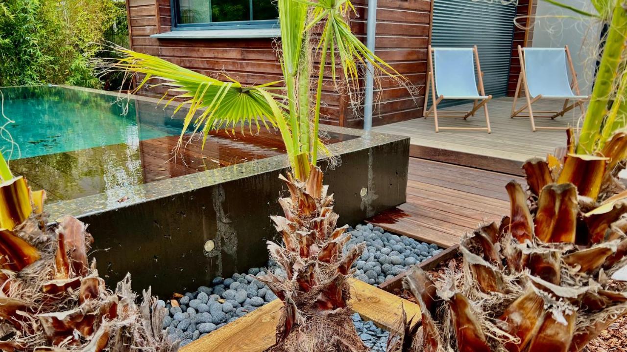 La Villa Canopee - Piscine Chauffee-Fibre-Clim-Jacuzzi グジャン・メストラ エクステリア 写真