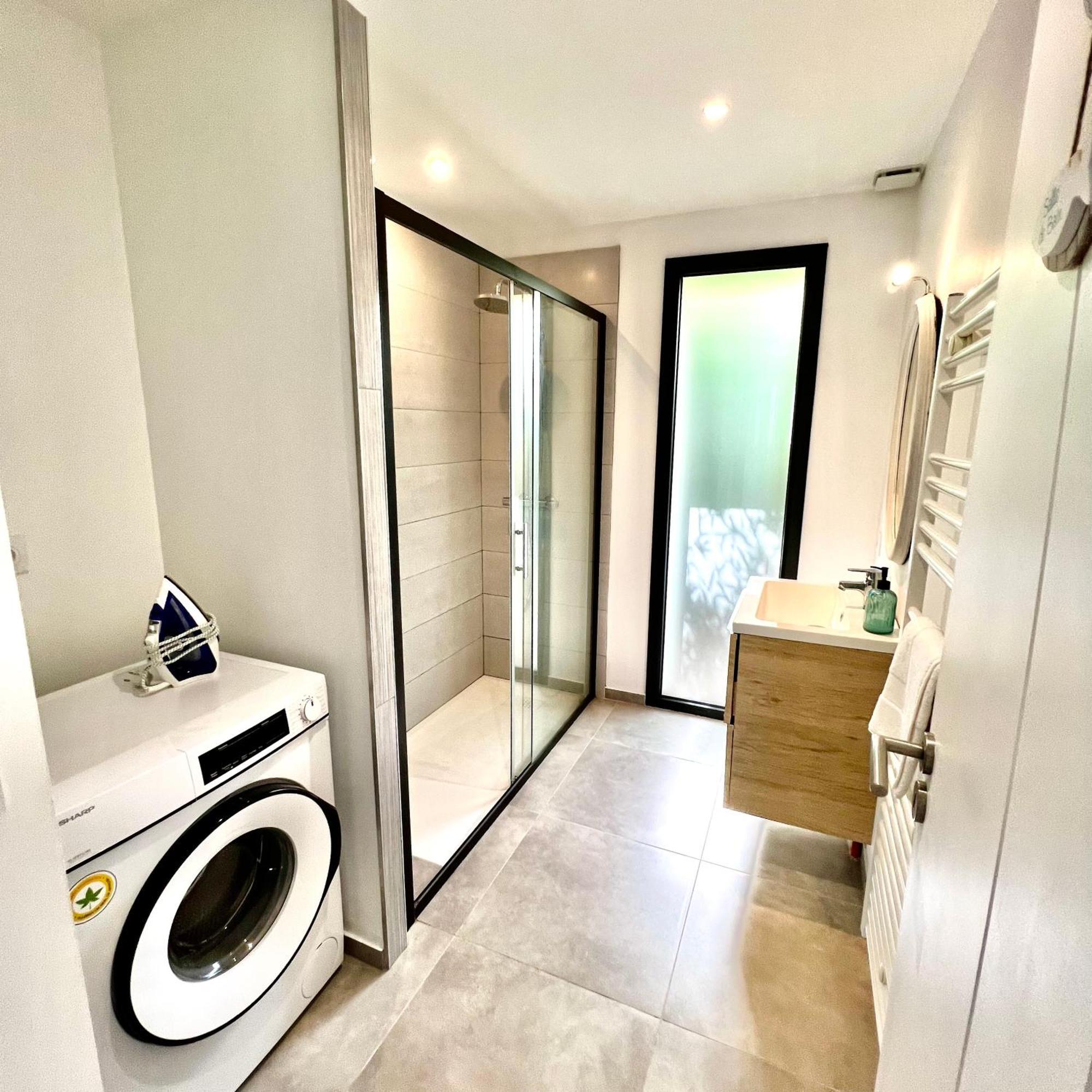La Villa Canopee - Piscine Chauffee-Fibre-Clim-Jacuzzi グジャン・メストラ エクステリア 写真