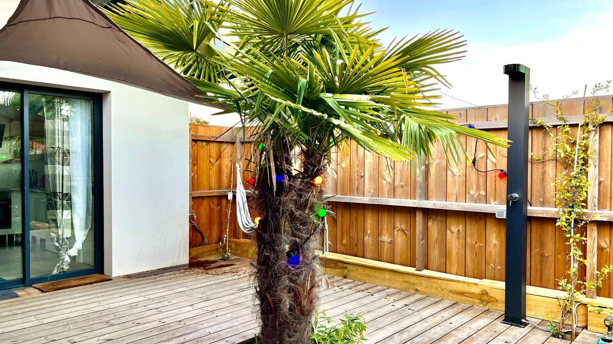 La Villa Canopee - Piscine Chauffee-Fibre-Clim-Jacuzzi グジャン・メストラ エクステリア 写真
